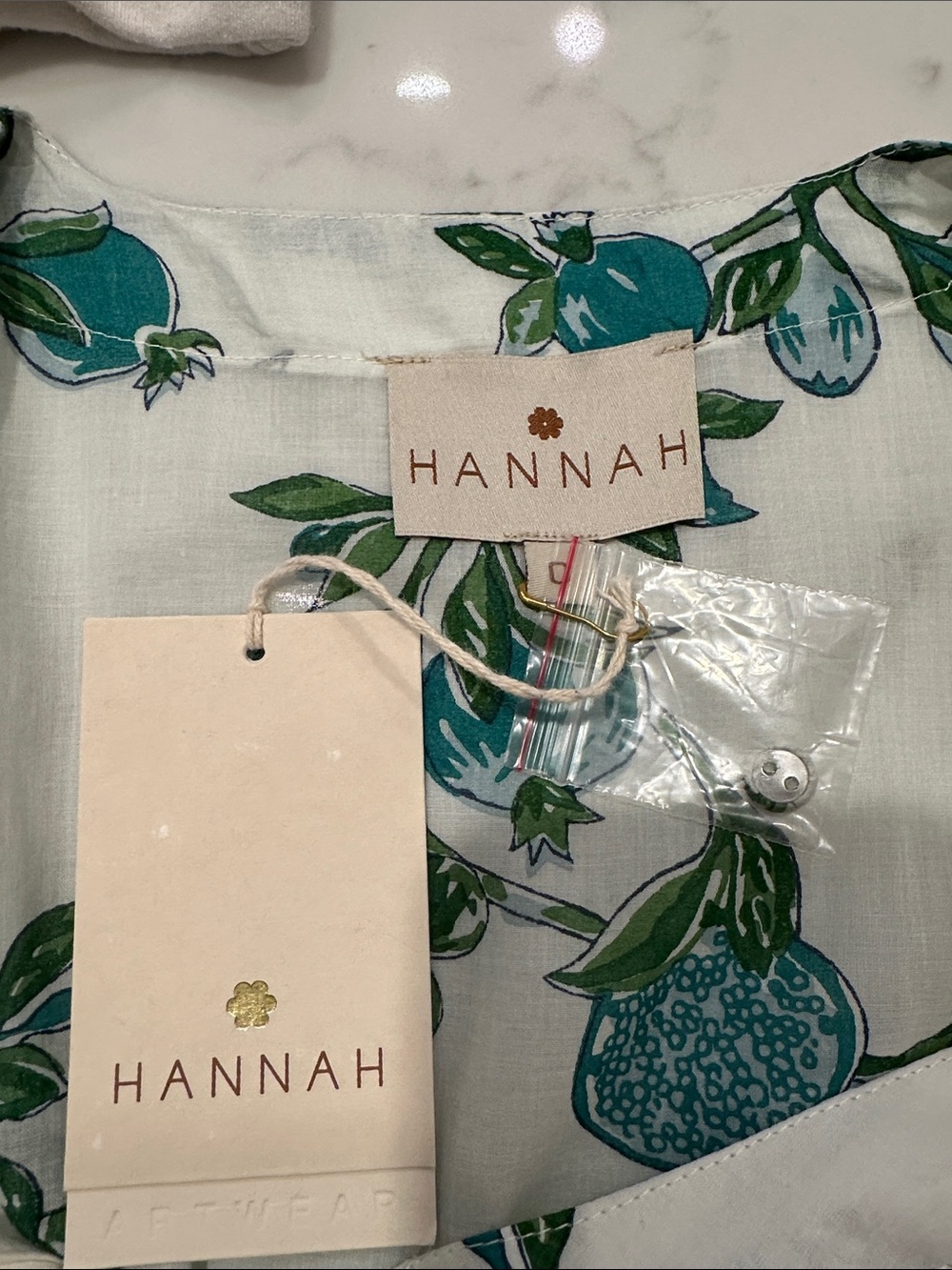Hannah Cotton Voile Green Floral Maxi Dress - Picture 2 of 13